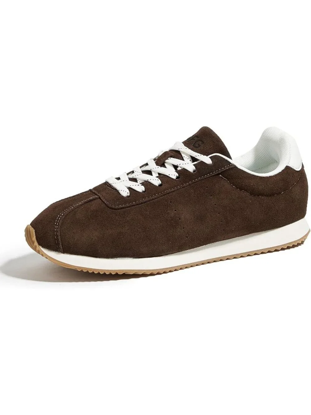 Women's Brown Comfortable Low Top Classic Retro Running Lightweight Sneaker Shoe